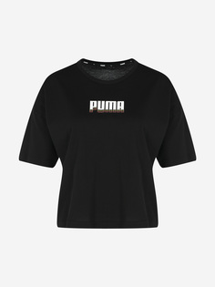 Футболка женская PUMA Rebel Fashion, Черный, размер 46-48