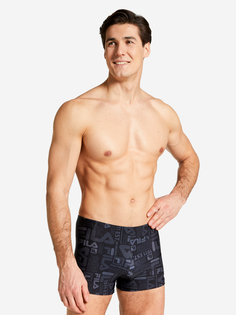 Плавки-шорты мужские FILA, Черный, размер 48