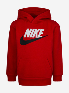 Худи для мальчиков Nike Club, Красный, размер 122