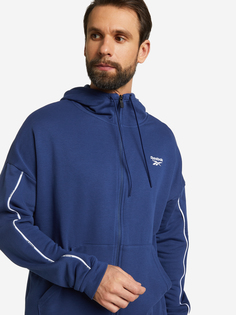 Толстовка мужская Reebok Workout Ready, Синий, размер 62