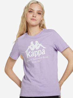 Футболка женская Kappa, Фиолетовый, размер 54-56