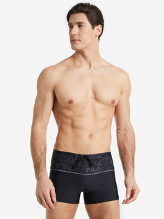 Плавки-шорты мужские FILA, Черный, размер 46