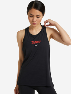 Майка женская Reebok Les Mills Bodypump Activchill, Черный, размер 52