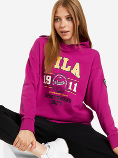 Худи женская FILA, Розовый, размер 50-52
