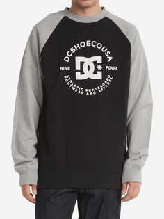 Свитшот мужской DC Shoes Star Pilot Raglan, Черный, размер 46