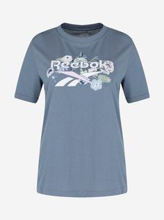 Футболка женская Reebok Identity, Голубой, размер 48