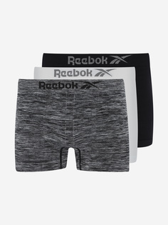 Трусы мужские Reebok Dale, 3 штуки, Черный, размер 58