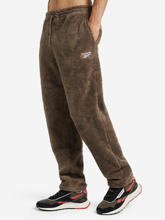 Брюки мужские Reebok Classics Sherpa, Коричневый, размер 46