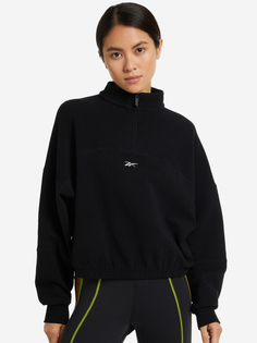Толстовка женская Reebok Fashion Cover-Up, Черный, размер 44
