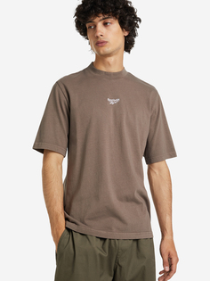 Футболка мужская Reebok Classics, Коричневый, размер 46