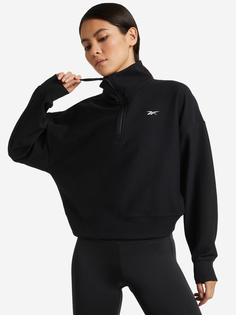 Толстовка женская Reebok Quarter, Черный, размер 38