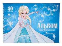 Альбом для рисования Disney Холодное сердце Эльза А4 40 листов 4826576
