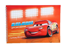 Альбом для рисования Disney Тачки Маккуин А4 40 листов 4826579