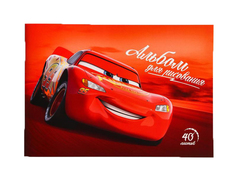 Альбом для рисования Disney Тачки Маккуин А4 40 листов 4979374