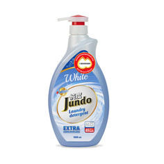 Гель для стирки белого белья концентрированный с коллагеном Jundo White 1 л (65 стирок)