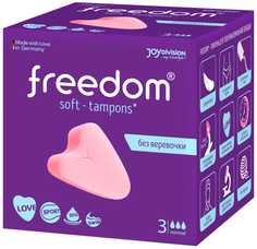 Тампоны Freedom Soft Tampons Normal 3 шт