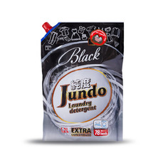 Гель для стирки черного белья концентрированный с коллагеном Jundo Black 1,2л (78 стирок)