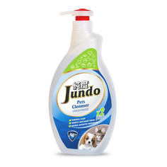 Гель для уборки за домашними животными Jundo с ионами серебра и коллагеном 1л
