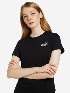 Футболка женская PUMA ESS+ Embroidery, Черный, размер 42-44