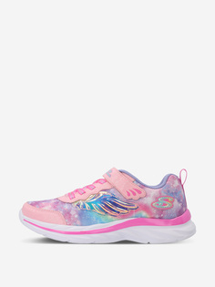 Кроссовки для девочек Skechers Quick Kicks, Розовый, размер 28.5