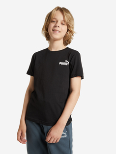 Футболка для мальчиков PUMA Ess Small Logo, Черный, размер 129-140
