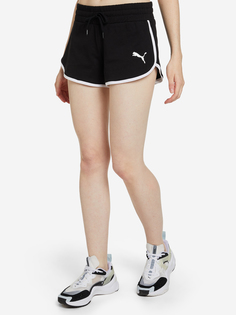 Шорты женские PUMA Summer Stripes, Черный, размер 48-50