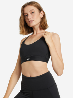 Спортивный топ бра Reebok Hero Power, Черный, размер 44