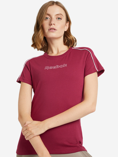 Футболка женская Reebok Piping, Красный, размер 40