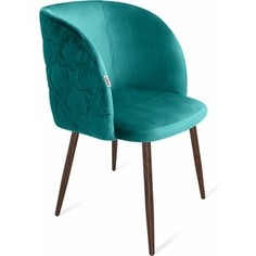 Стул Sheffilton SHT-ST33-1/S129 альпийский бирюзовый/венге крупный