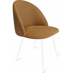 Стул Sheffilton SHT-ST35/S95-1 горчичный/белый муар