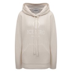 Худи из шерсти и кашемира Iceberg