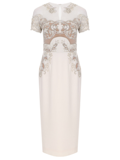 Платье с декором Zuhair Murad