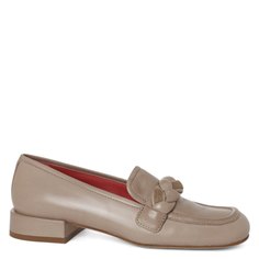 Лоферы женские Pas De Rouge 4041 бежевые 39 EU