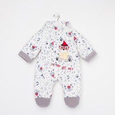 Комбинезон детский Nannette 4749638 цв. серый р. 62