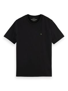 Футболка унисекс Scotch & Soda 165319/0008 черная L