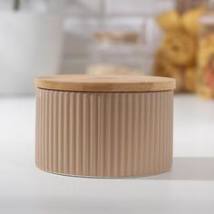 Банка для сыпучих продуктов «Дымка», 570 мл No Brand