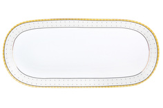Блюдо овальное 33х15см "Harrington" Коралл