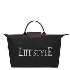 Дорожная сумка женская Antan 175 life style black, 44х30х22 см