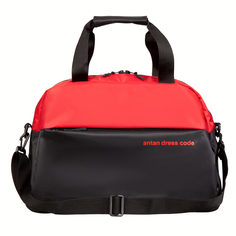 Дорожная сумка унисекс Antan 2-168 red/black, 31х43х29 см