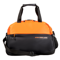 Дорожная сумка унисекс Antan 2-168 orange/black, 31х43х29 см