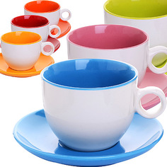 Набор чашек 12пр 250мл в подарочной упаковке Loraine 27581 KSMB-27581