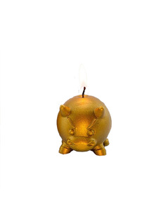 Свеча Angry bull (Цв: Золотой ) No Brand