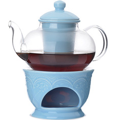 Заварочный чайник 600мл сито/подст подогрев Loraine 27567 KSMB-27567