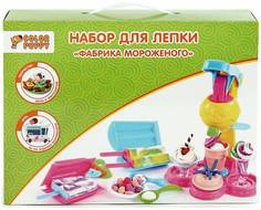 Набор для лепки Color Puppy Фабрика мороженого, тесто 250 г, аксессуары 631025