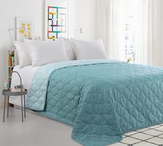 Покрывало "Оливковая ветвь" Перкаль 140х210 стеганое Текс Дизайн