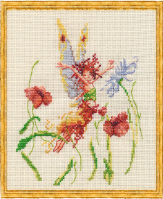 Набор для вышивания NIMUE Fe aux Coquelicots (Фея макового поля), 33 R003 K