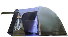 Палатка туристическая Campinger 4х-местная (BC-162) зелёная