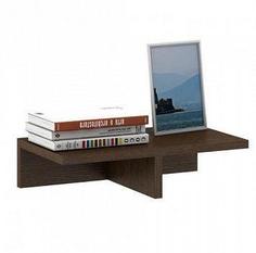 Полка настенная МФ Владимир Лайт-50 Дуб Апрель Темный