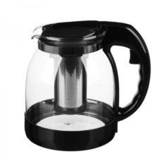 Чайник заварочный нерж сталь, пластик, 1.8 л, с ситечком, Vetta, Ория, 850-203, чер Vettа