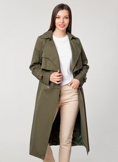 Плащ женский GallaLady 60575 хаки 46 RU